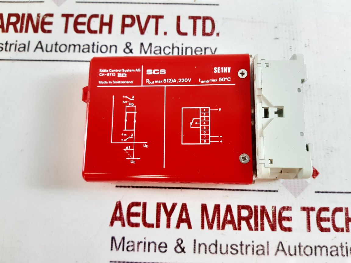Staefa Se1Hv Voltage Sensitive Relay