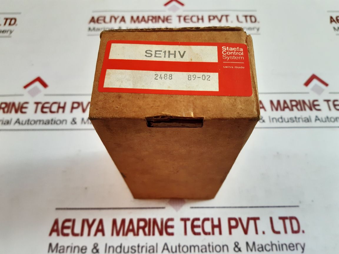 Staefa Se1Hv Voltage Sensitive Relay