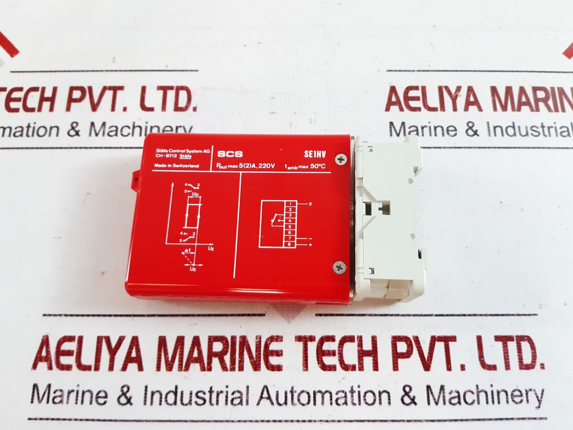 Staefa Se1Hv Voltage Sensitive Relay