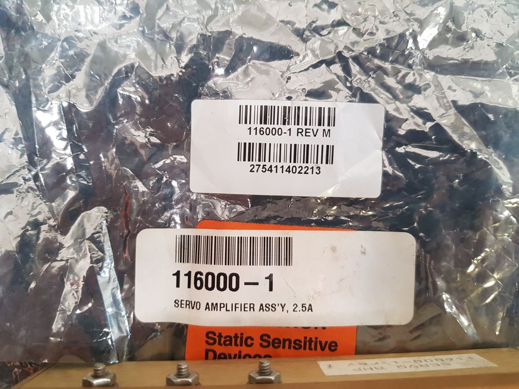 Sea Tel 116321-2 Bldc Servo Amplifier