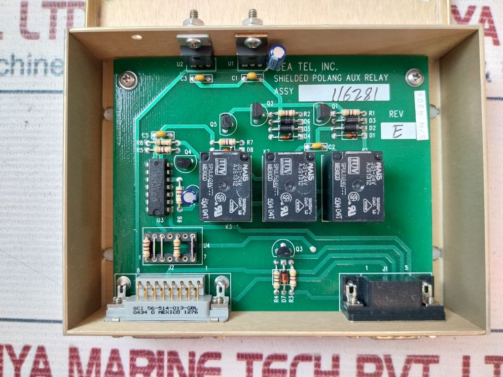 Sea Tel 116321-2 Shielded Polang Aux Relay
