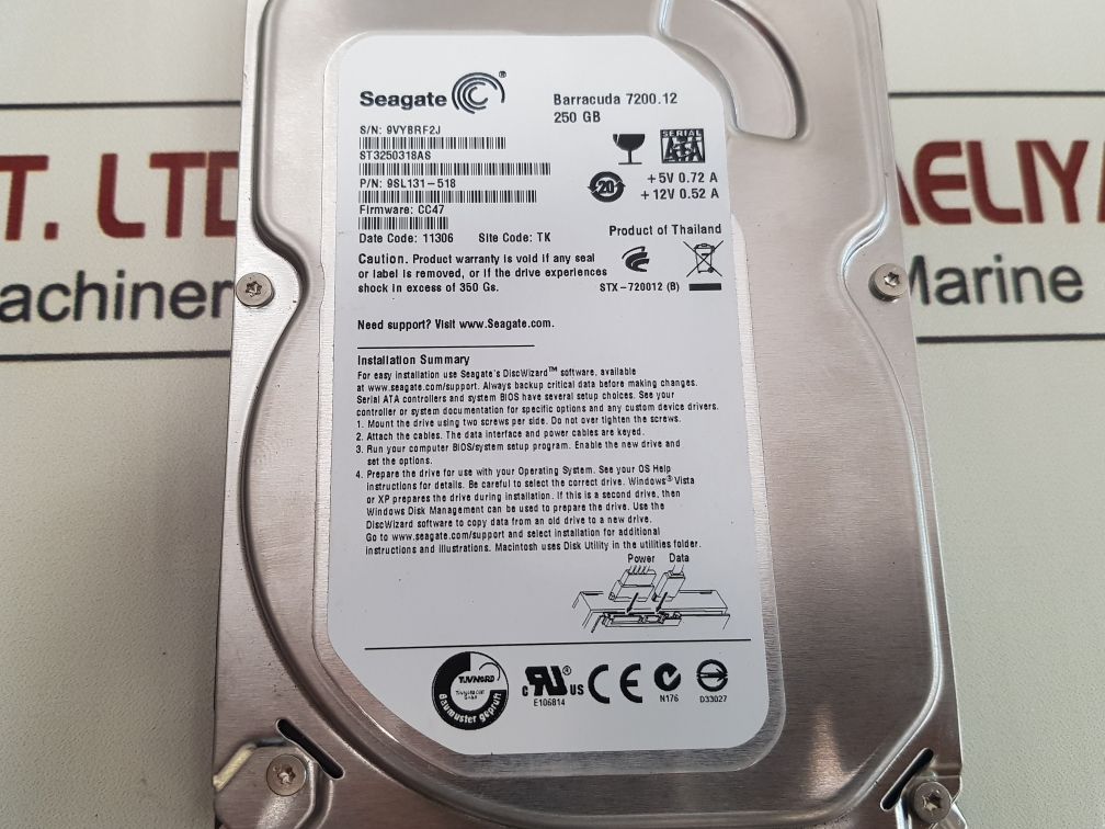 Seagate Barracuda 7200.12 St3250318As Internal Hard Drive