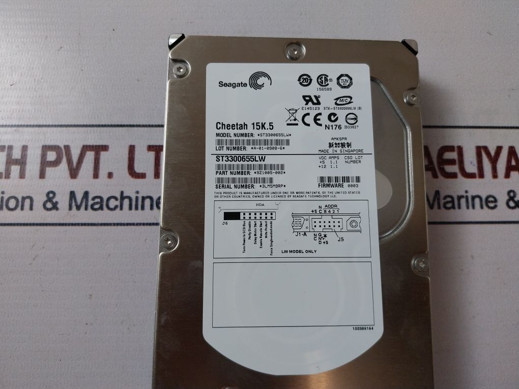 Seagate St3300655Lw Hard Drive 9Z1005-002 1.1Amps