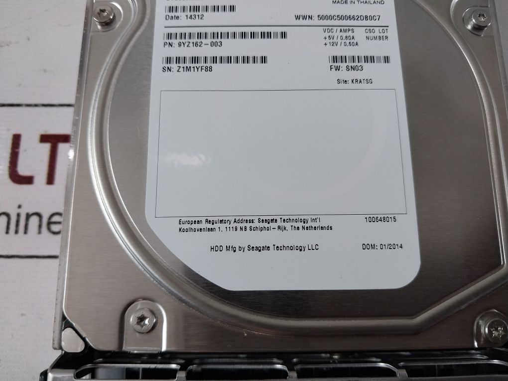 Seagate St500Nm0011 Constellation Es 500Gb Sata Hard Disk