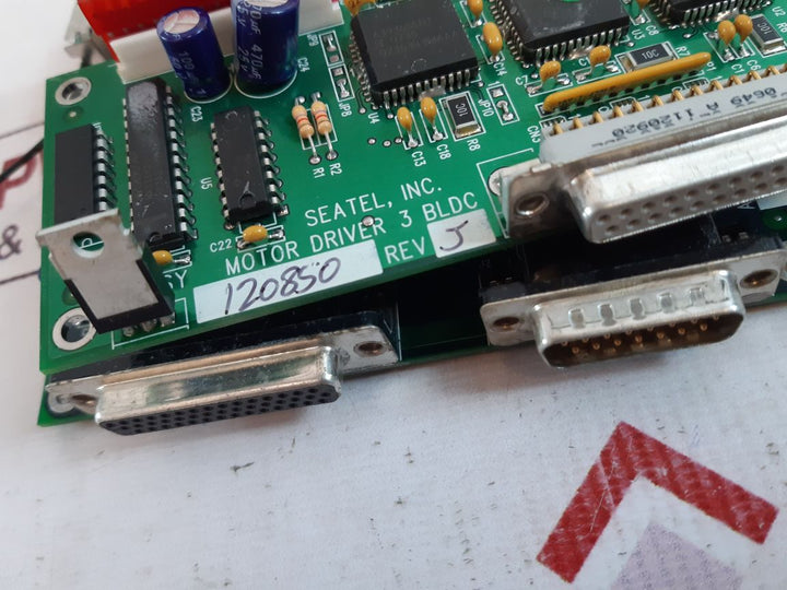 Seatel pcb 121170 rev d pcb card with 120850 assy motor driver set