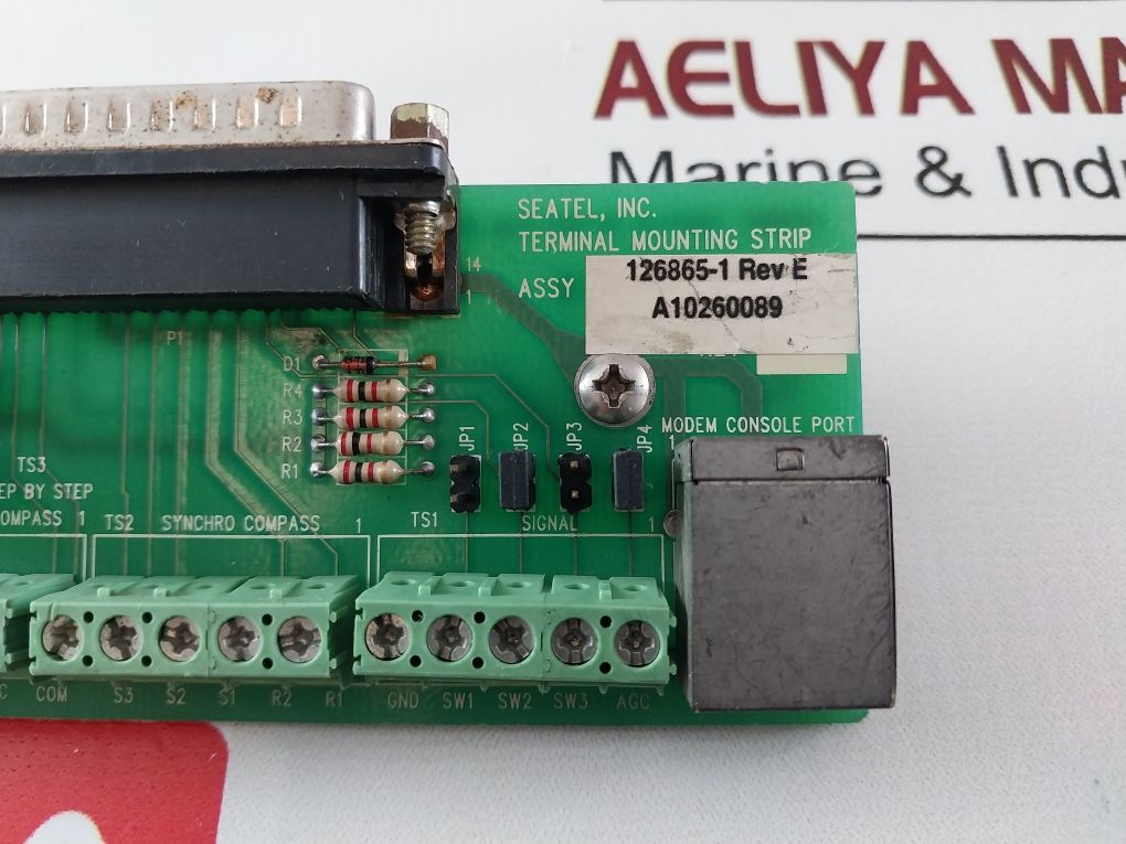 Seatel 126864 Terminal Mounting Strip Pcb Rev B