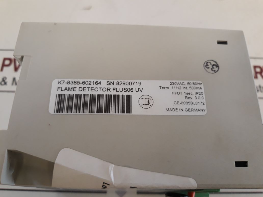 Seavis Saacke Flus 06 Flame Detector K7-8385-602164