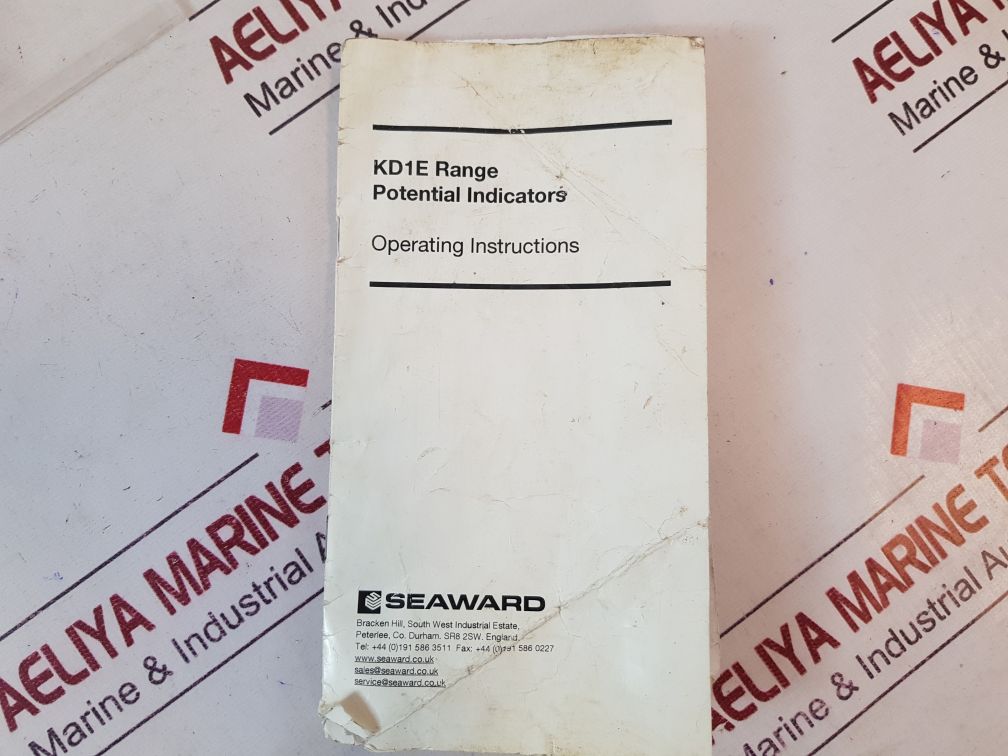 Seaward Kd1E Potential Indicator Free Shipping By Express
