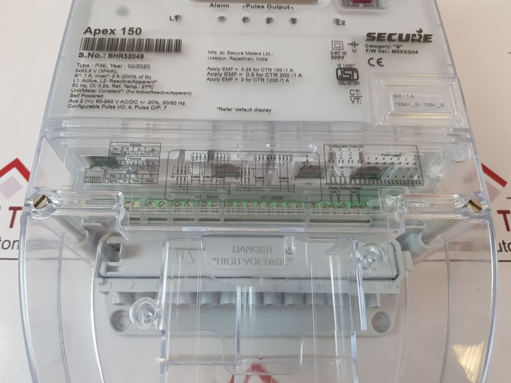 Secure Apex 150 Energy Meter Category.B