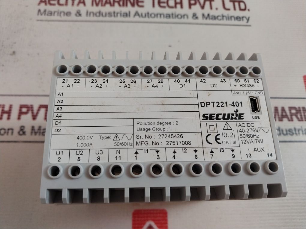 Secure Dpt221-401 Programmable Transducer
