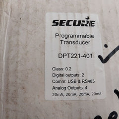 Secure Dpt221-401 Programmable Transducer