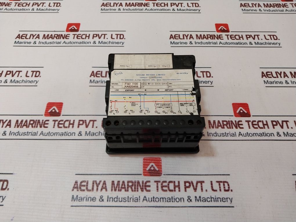 Secure Flair I100 Ammeter Class 1.0 80-300 Vac
