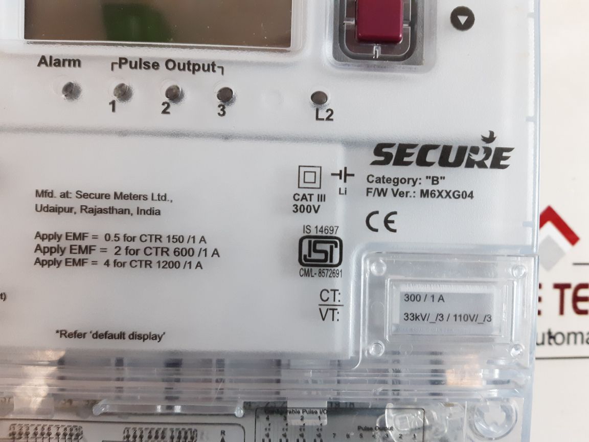 Secure Meters Apex 150 Energy Meter – Aeliya Marine Tech
