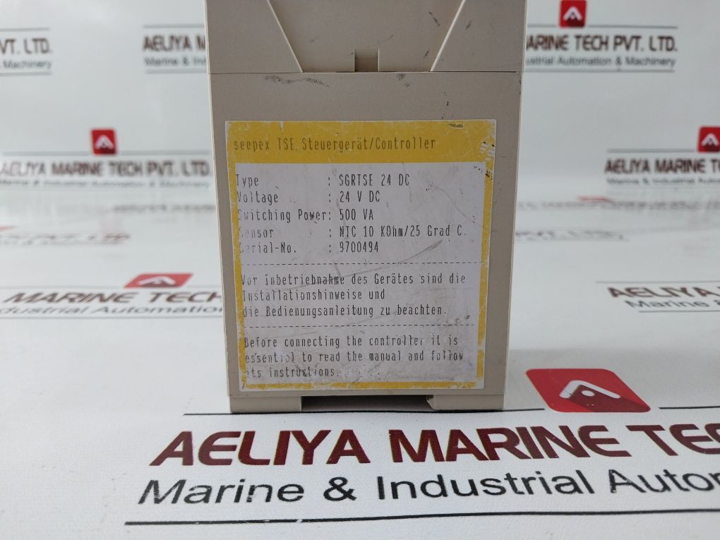 Seepex Sgrtse 24 Dc Temperature Controller