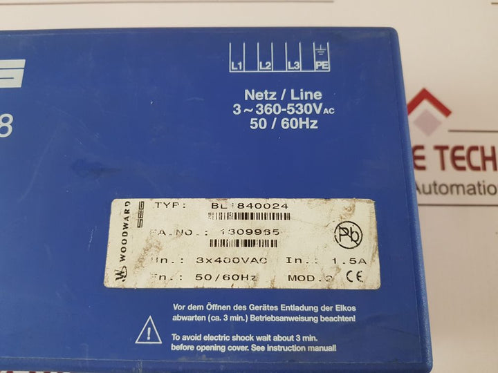 Seg Bl18 Battery Charger Bl 1840024
