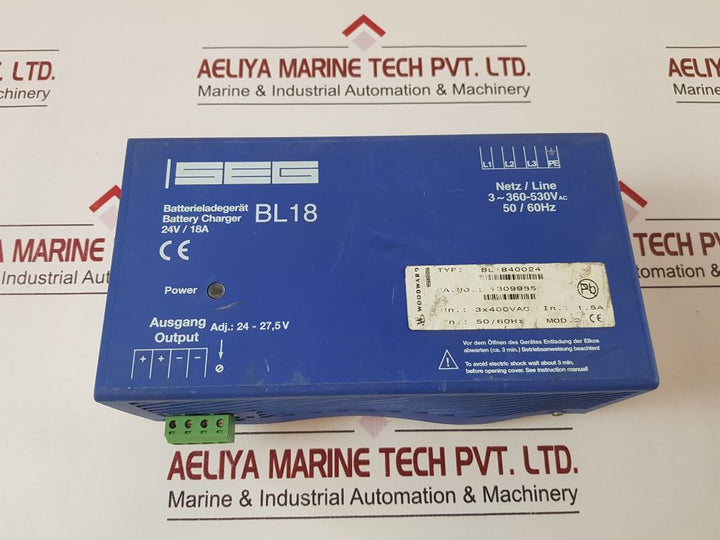 Seg Bl18 Battery Charger Bl 1840024
