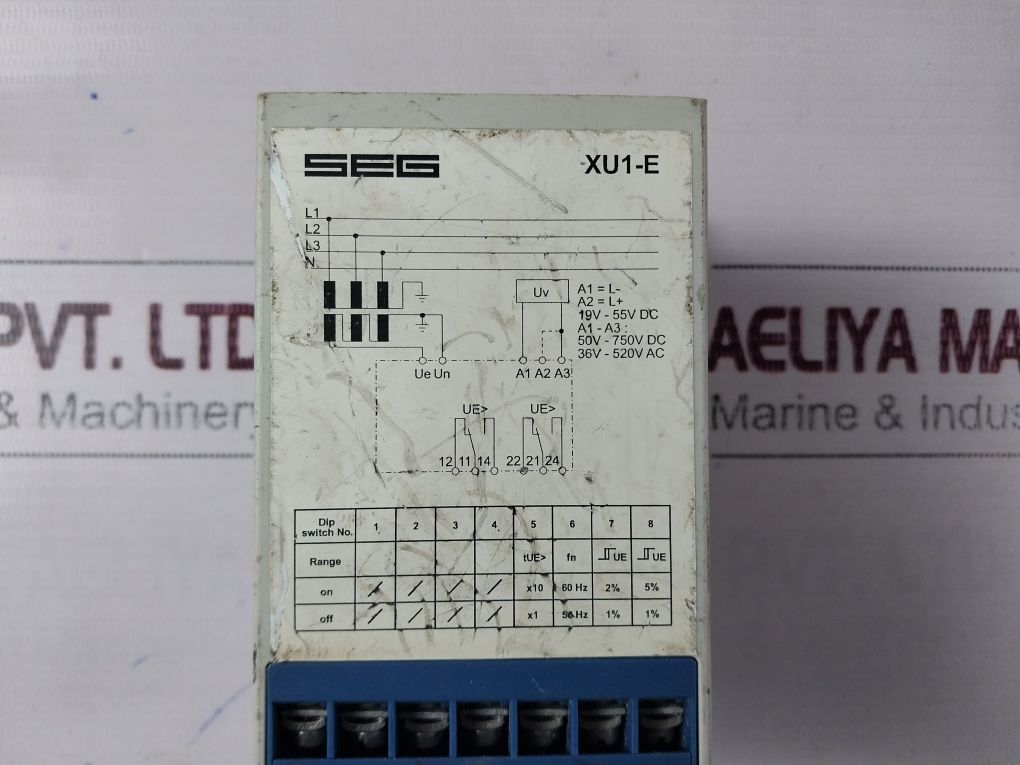 Seg Xu1-e Power Protection Relay