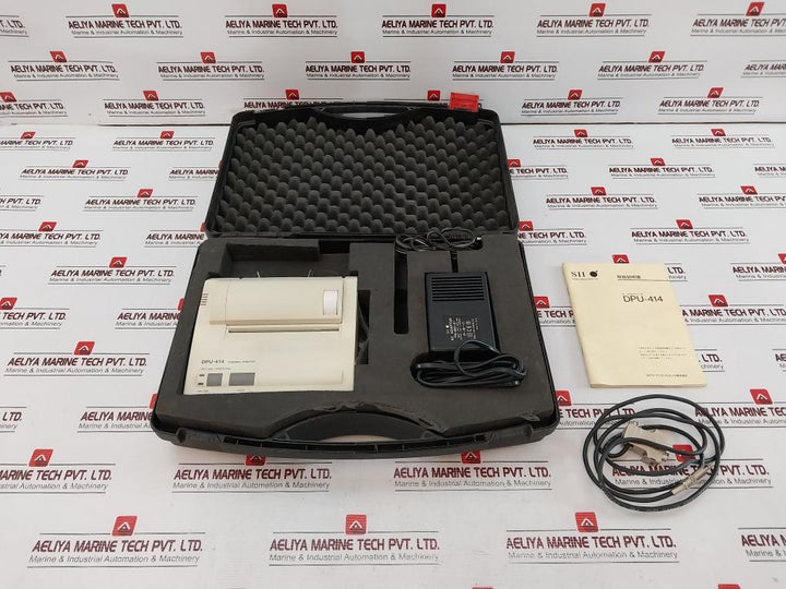 Seiko Dpu-414-30B Thermal Printer Power Supply Serial Cable Set 230V~50Hz 22W