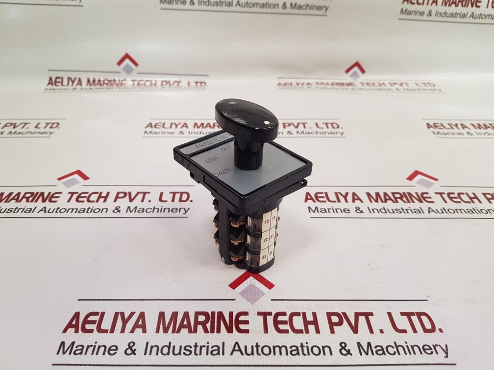 Seiko Electric En 3X Cam Switch 600V 15A Cont