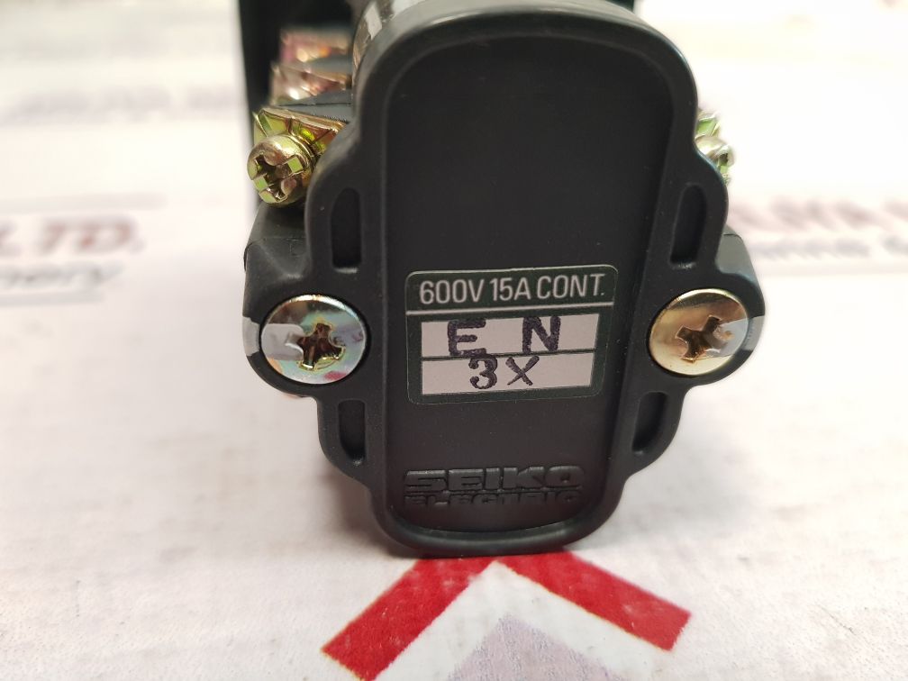 Seiko Electric 600V 15A Cont En-3X -cam Switch