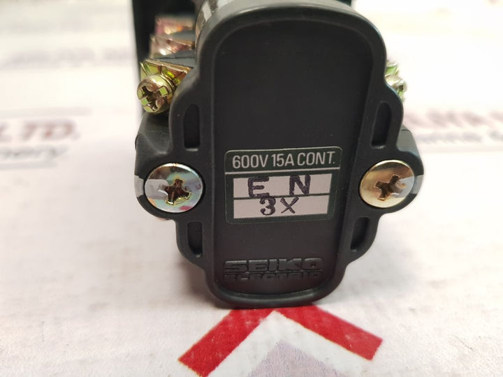 Seiko Electric 600V 15A Cont En-3X -cam Switch