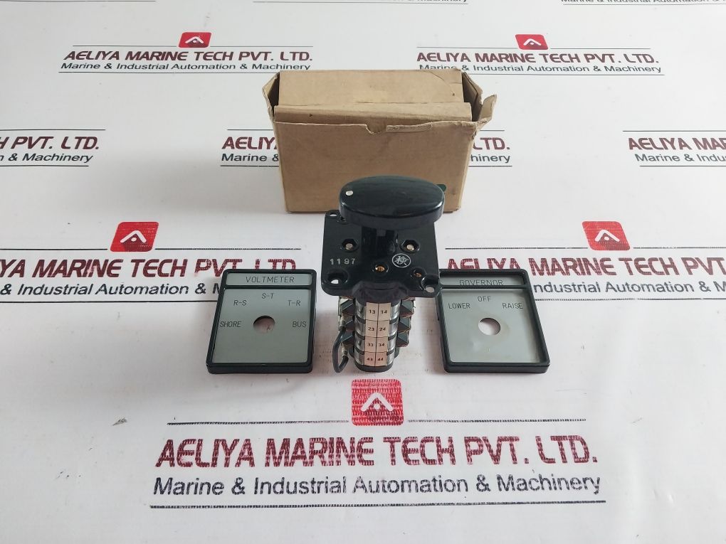 Seiko Electric En 4X Voltmeter Cam Switch 600V 15A