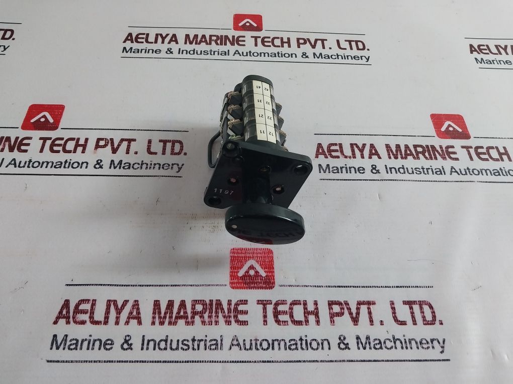 Seiko Electric En 4X Voltmeter Cam Switch 600V 15A