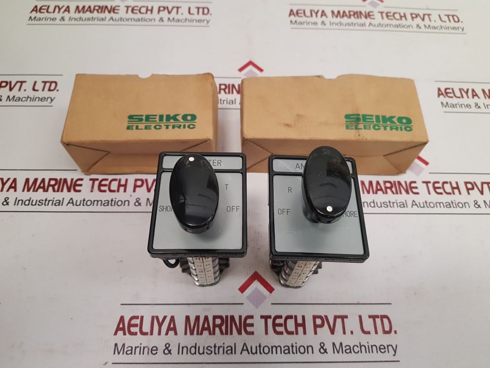 Seiko Electric En 5X Cam Switch 600V 15A Cont.
