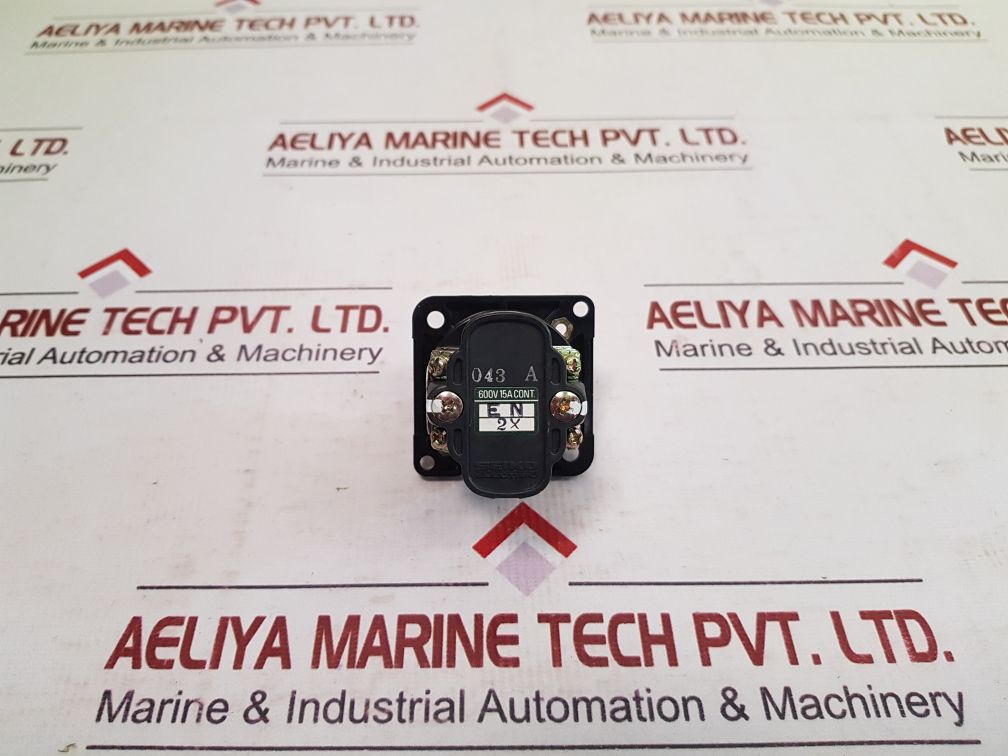 Seiko Electric 600V 15A Cont Er-2X -cam Switch - Pk-233