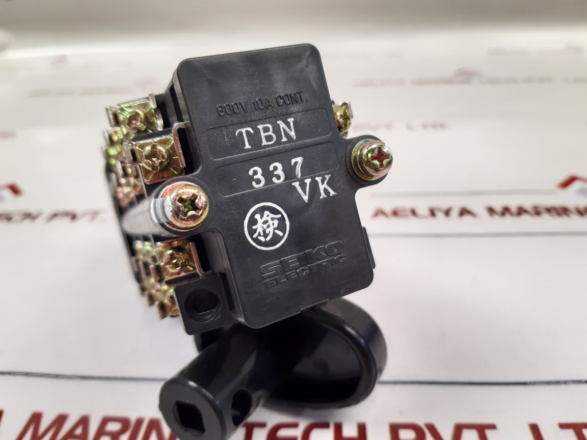 Seiko Electric Tbn 337 Vk Speed Control Switch 600V 10A Cont.
