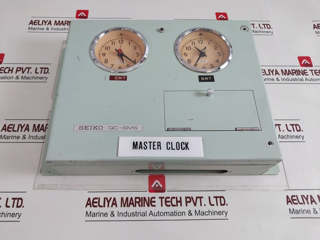 Seikosha Qc-6Ms Quartz Crystal Master Clock