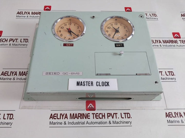 Seikosha Qc-6Ms Quartz Crystal Master Clock