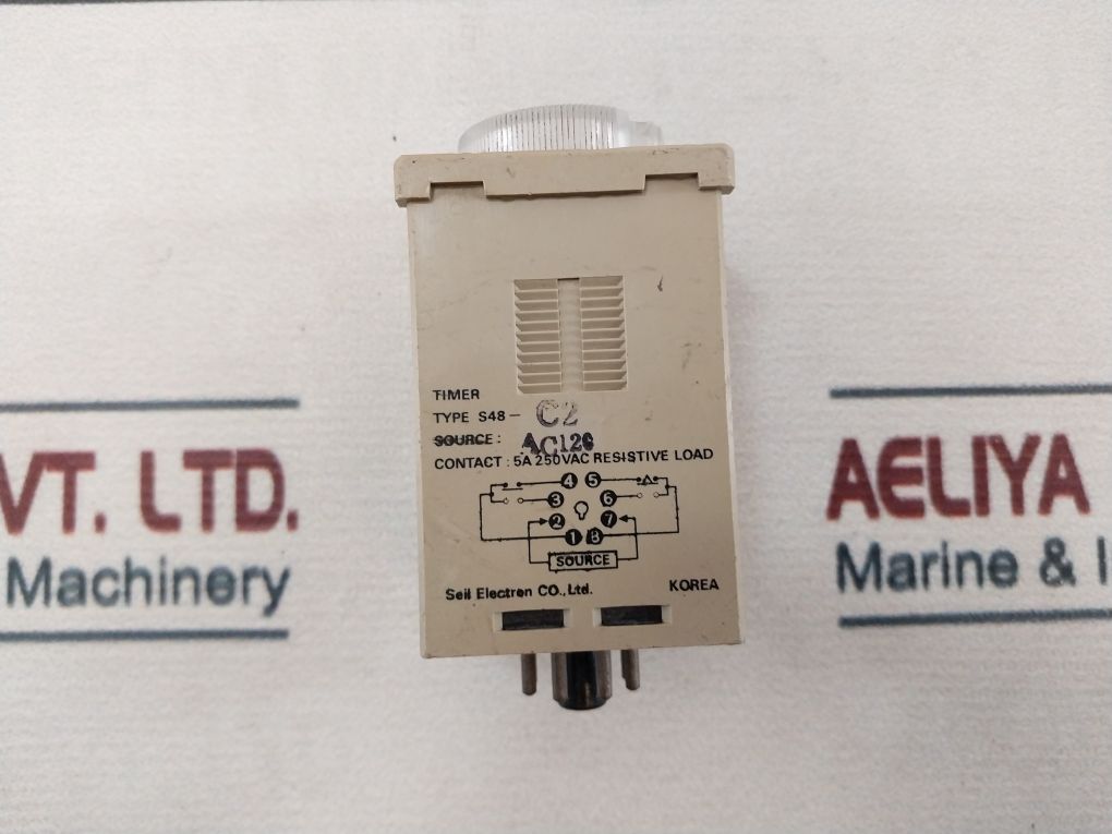 Seil Electron S48-c2 Timer 0 To 3 Ac120