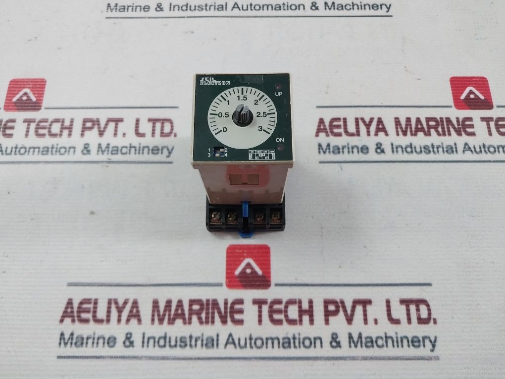 Seil Electron S48-c2 Timer With Base 5A 250Vac