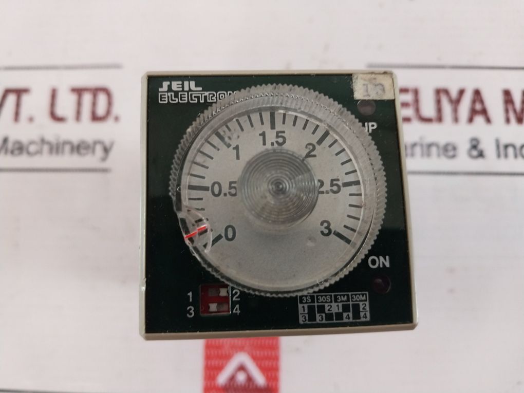 Seil Electron S48-c2 Timer With Base 5A 250 Vac