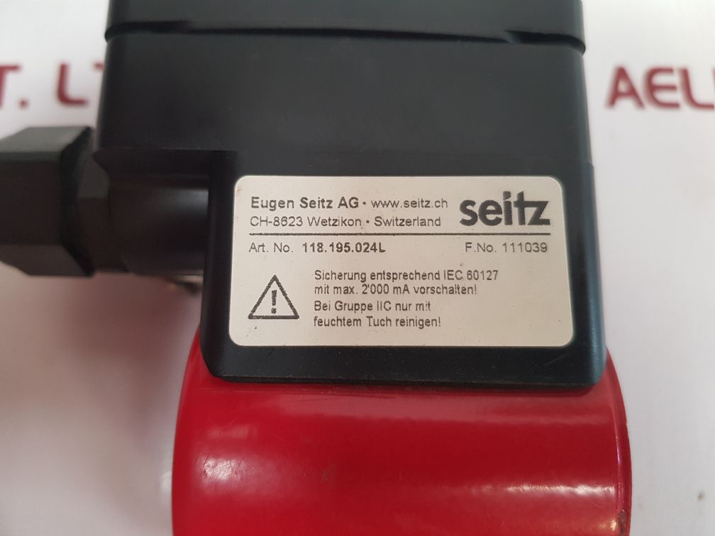 Eugen Seitz 2A52W Solenoid Valve