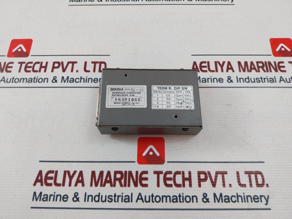 Sekisui Si-20 Interface Converter Dc6V 0.8A