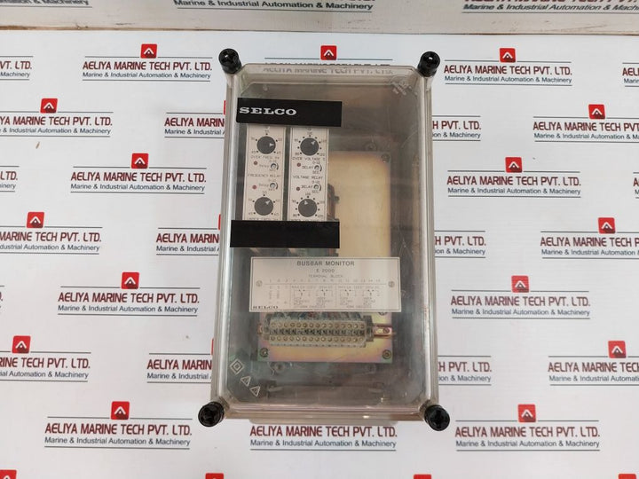 Selco E2000 Busbar Monitor Terminal Block E2100/E2200 Voltage Relay 440V