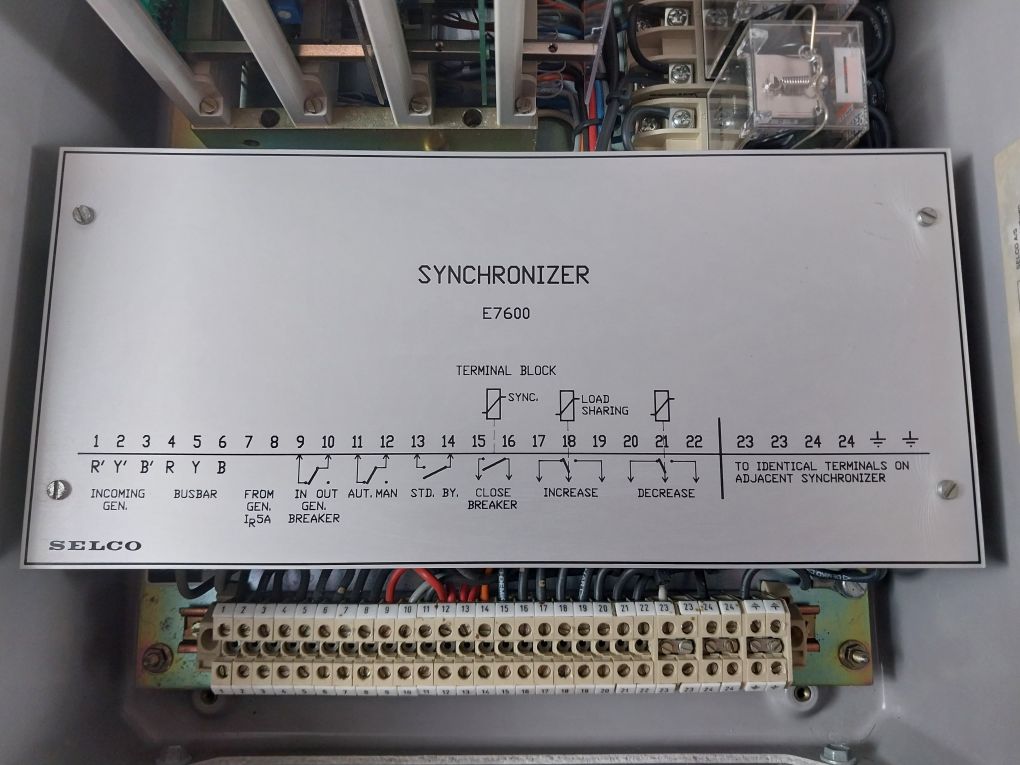 Selco E7600 Load Control Unit