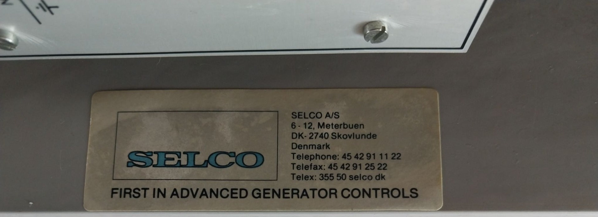 Selco E7600 Load Control Unit