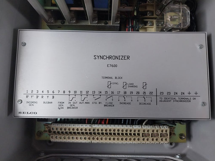 Selco E7600 Phase Comparator