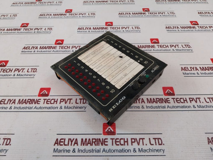 Selco M1000-24-00B Alarm Annunciator 24 Volt