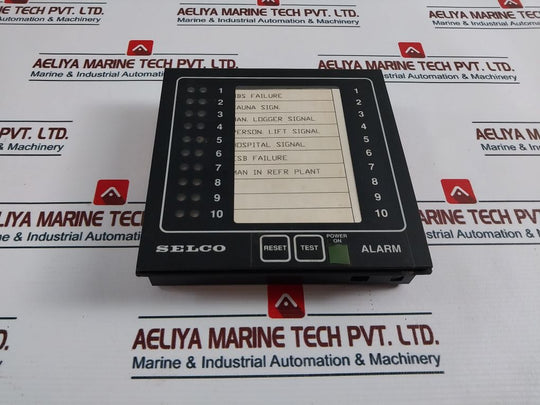 Selco M1000-24-10B Alarm Annunciator 24 Volt