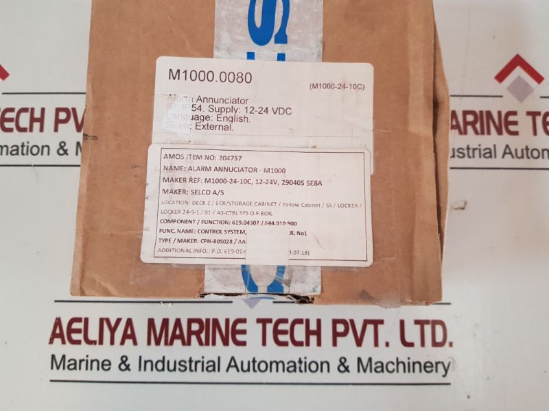 Selco M1000.0080 Alarm Monitor 12-24V