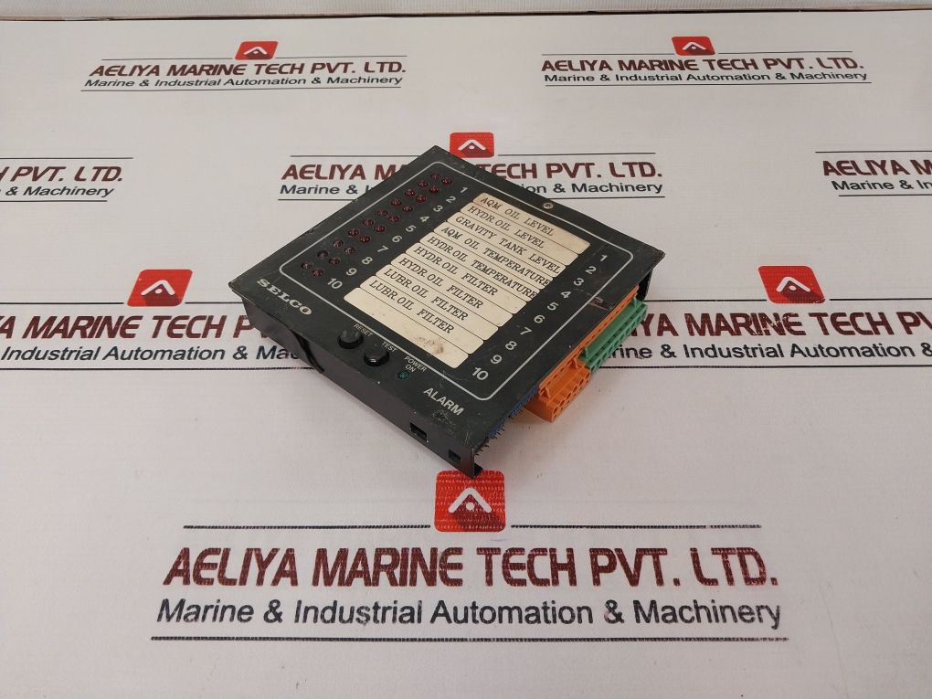 Selco M1000 Alarm Annunciator 24 Volt