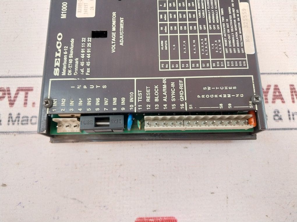 Selco M1000 Alarm Monitor Controller