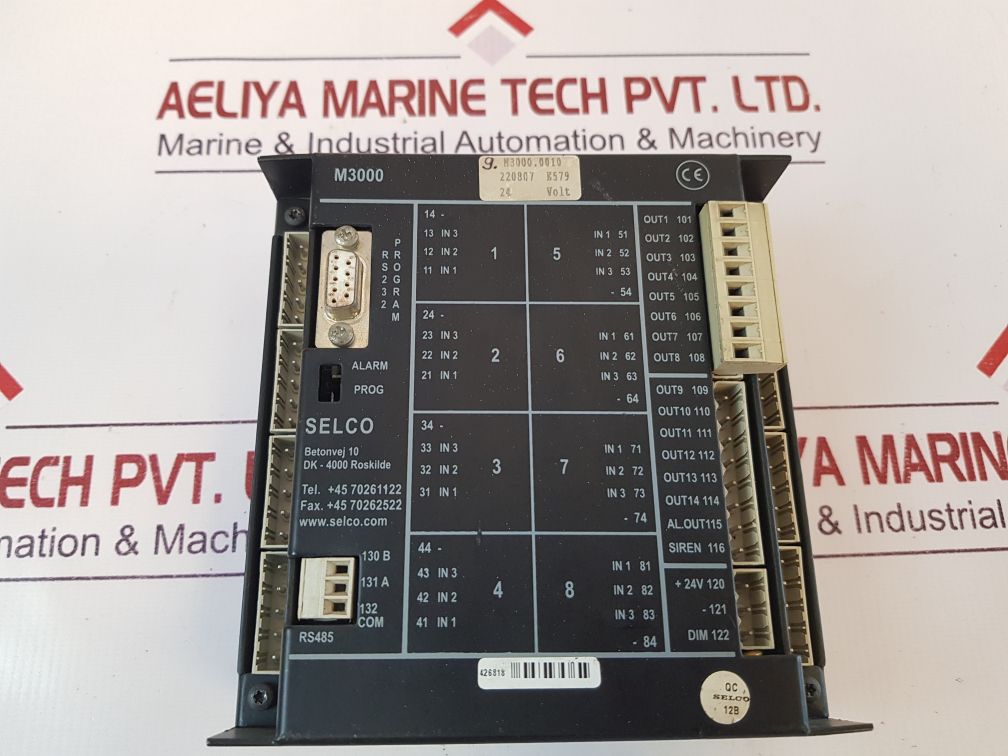 Selco M3000 Analog Alarm Annunciator M3000.0010
