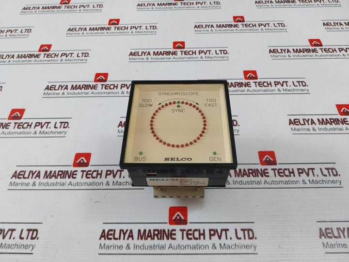 Selco M8100-30 Synchroscope Meter