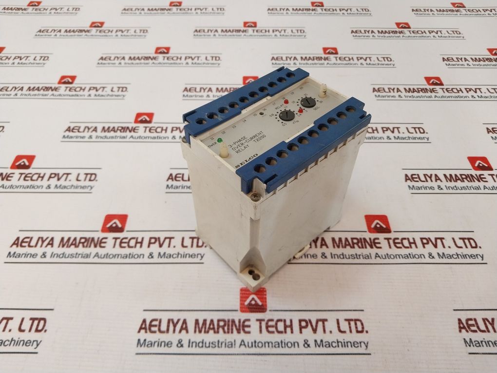 Selco T2200-12 3-phase Over-current Relay 3-30 Sec
