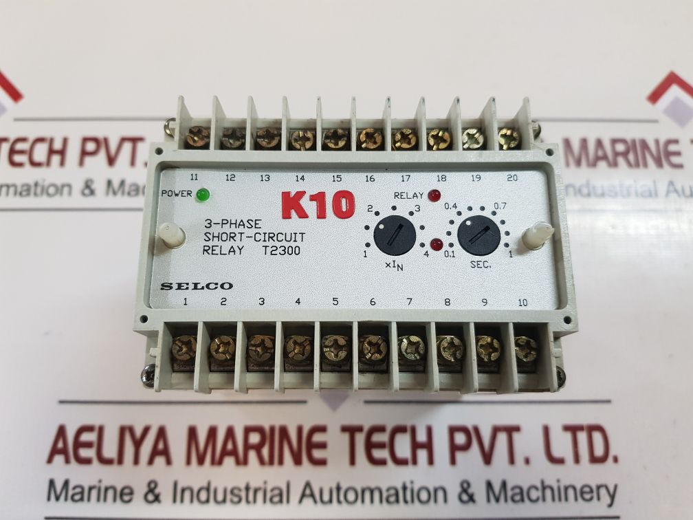 Selco T2300 3-phase Short-circuit Relay T2300-01